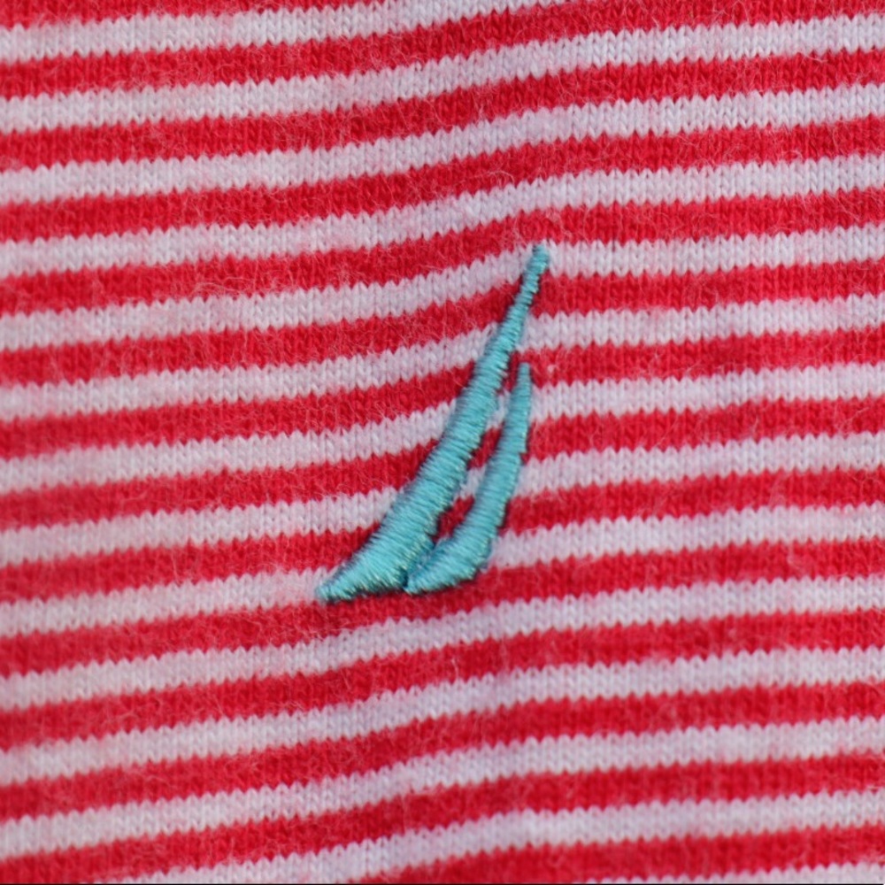 Nautica Red, White, and Blue Striped Dress - Picture 5 of 6